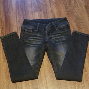 Candie's dark blue skinny jeans size 5